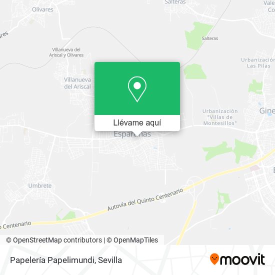 Mapa Papelería Papelimundi