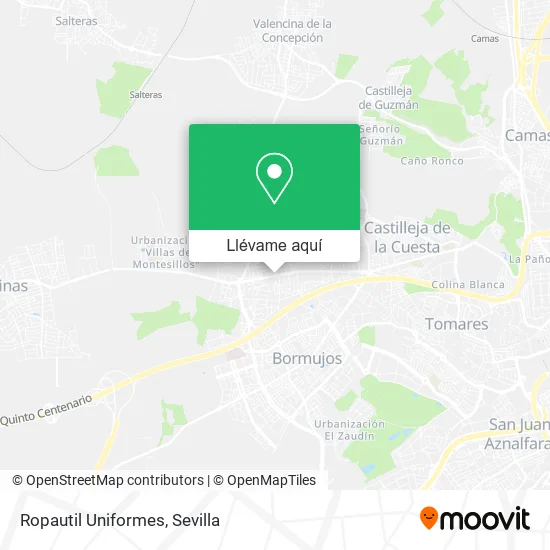 Mapa Ropautil Uniformes