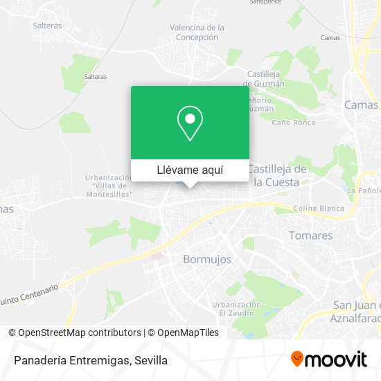 Mapa Panadería Entremigas