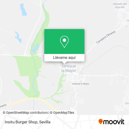Mapa Insitu Burger Shop