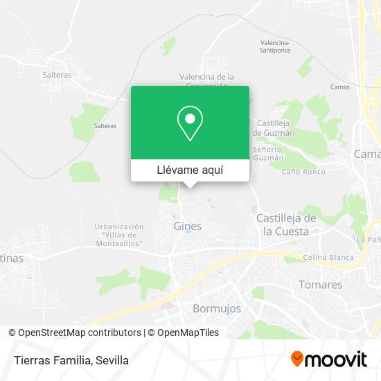Mapa Tierras Familia