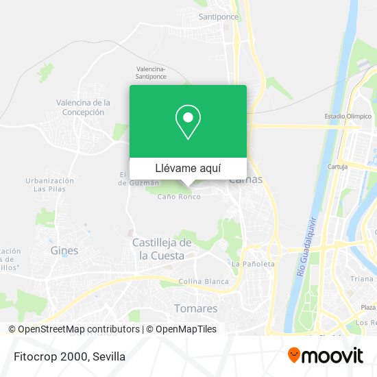 Mapa Fitocrop 2000