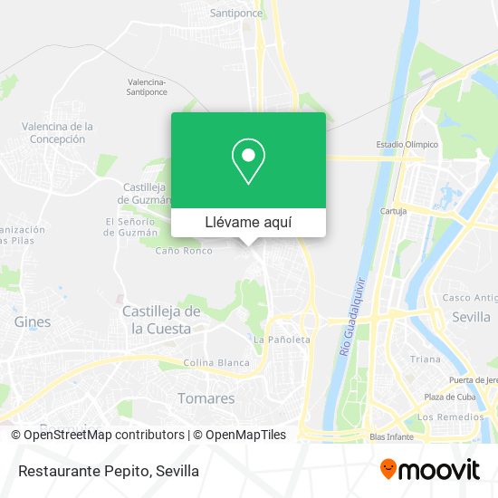 Mapa Restaurante Pepito