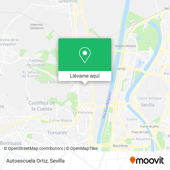 Mapa Autoescuela Ortiz