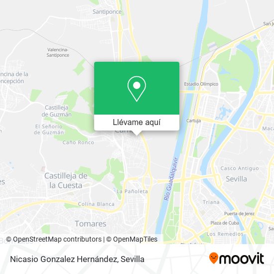 Mapa Nicasio Gonzalez Hernández