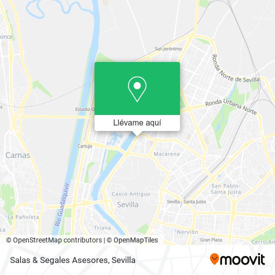 Mapa Salas & Segales Asesores