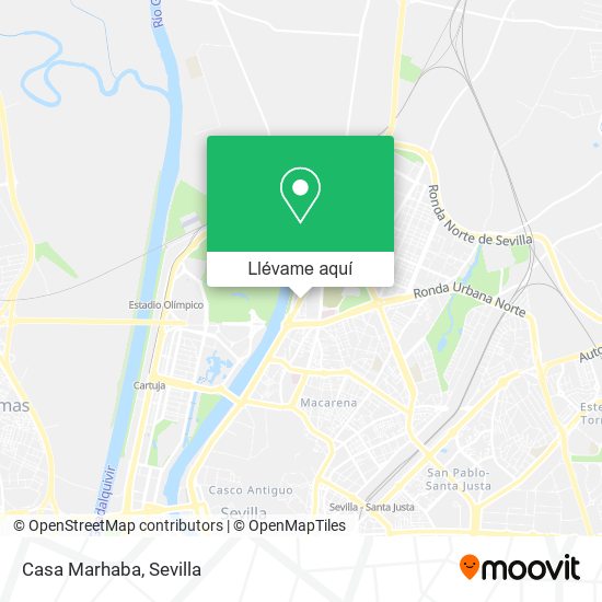 Mapa Casa Marhaba