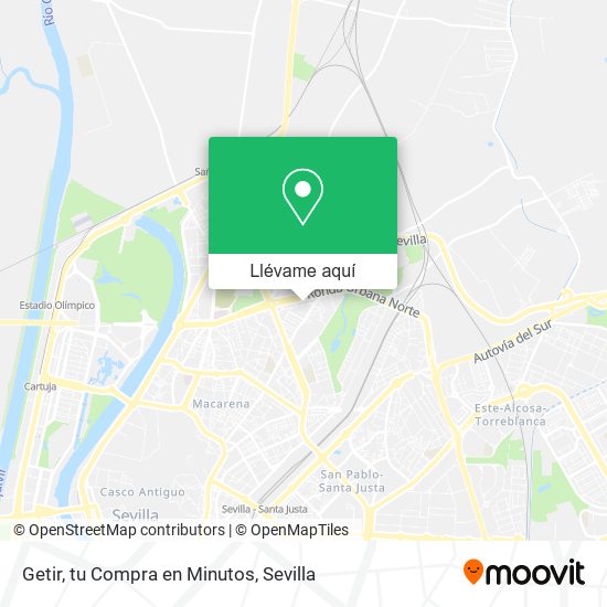 Mapa Getir, tu Compra en Minutos