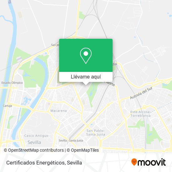 Mapa Certificados Energéticos
