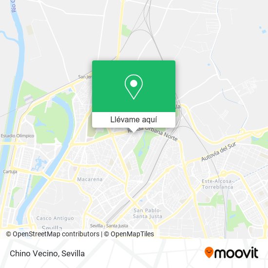 Mapa Chino Vecino