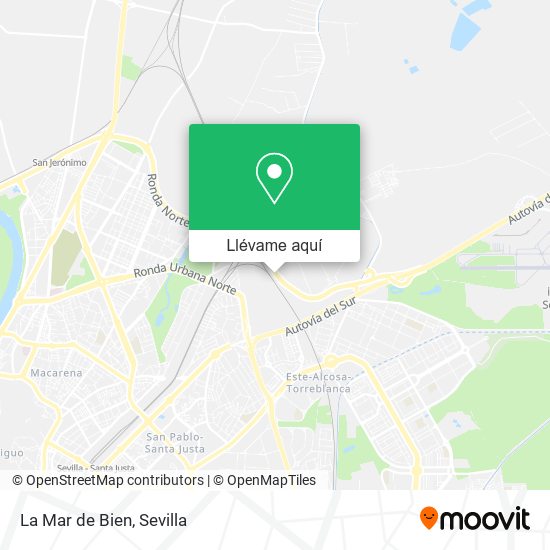 Mapa La Mar de Bien