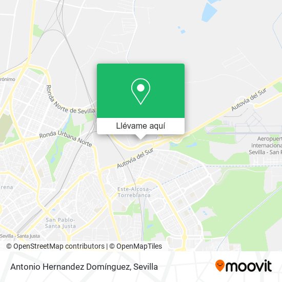 Mapa Antonio Hernandez Domínguez