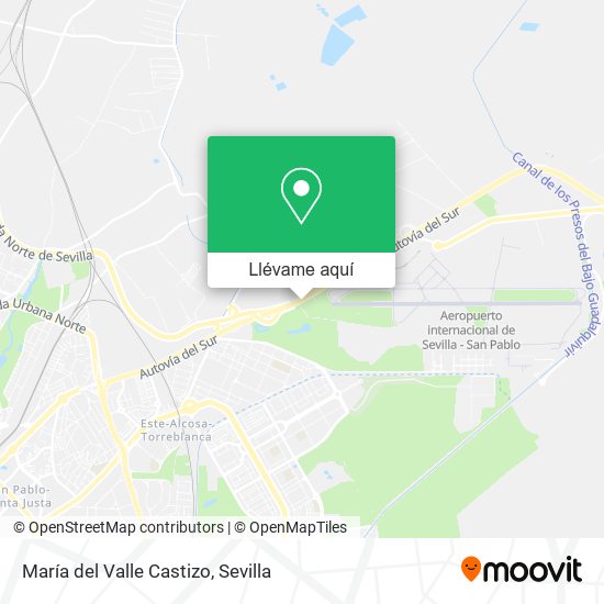 Mapa María del Valle Castizo