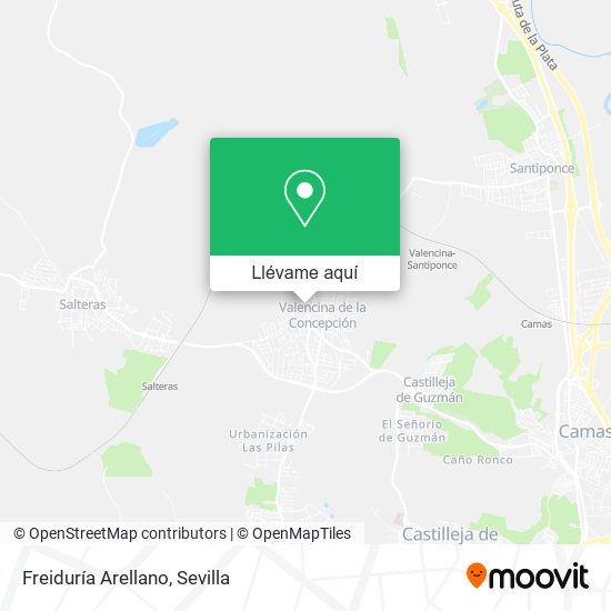 Mapa Freiduría Arellano