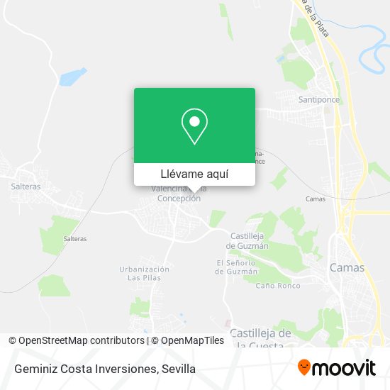 Mapa Geminiz Costa Inversiones