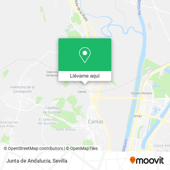 Mapa Junta de Andalucía