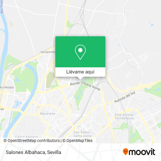 Mapa Salones Albahaca