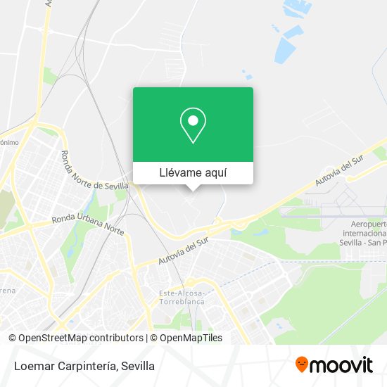 Mapa Loemar Carpintería