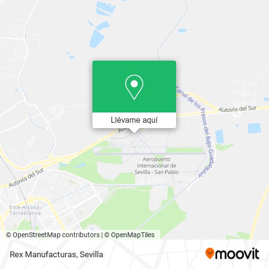 Mapa Rex Manufacturas