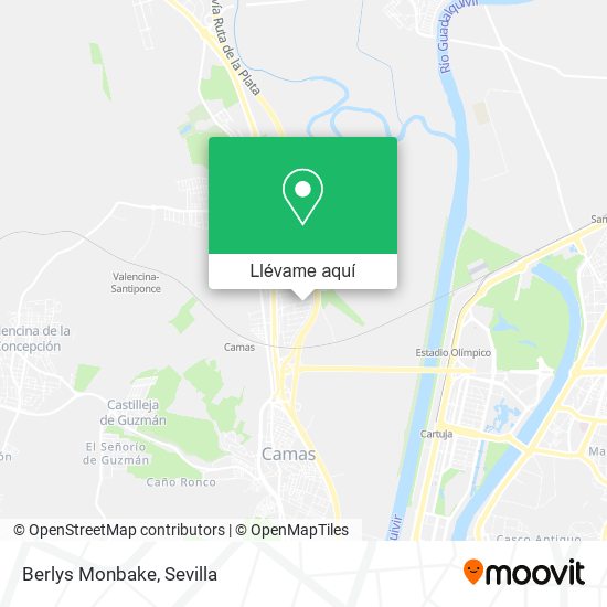 Mapa Berlys Monbake