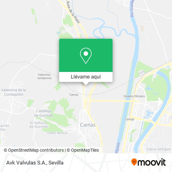 Mapa Avk Valvulas S.A.