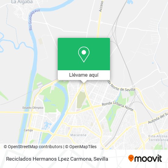 Mapa Reciclados Hermanos Lpez Carmona