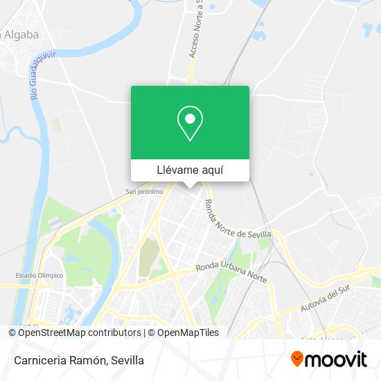 Mapa Carniceria Ramón