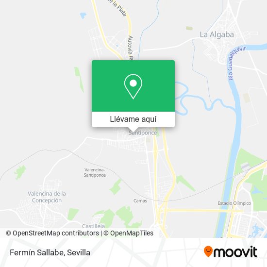 Mapa Fermín Sallabe