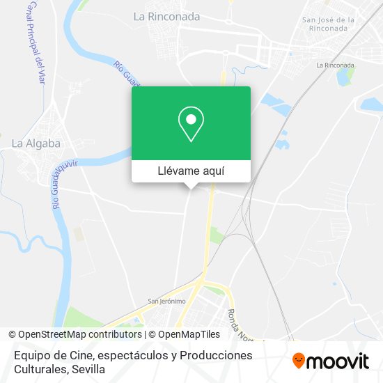 Mapa Equipo de Cine, espectáculos y Producciones Culturales