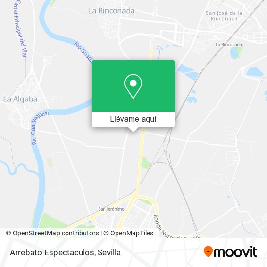 Mapa Arrebato Espectaculos