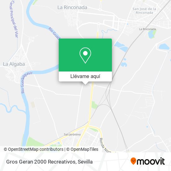 Mapa Gros Geran 2000 Recreativos