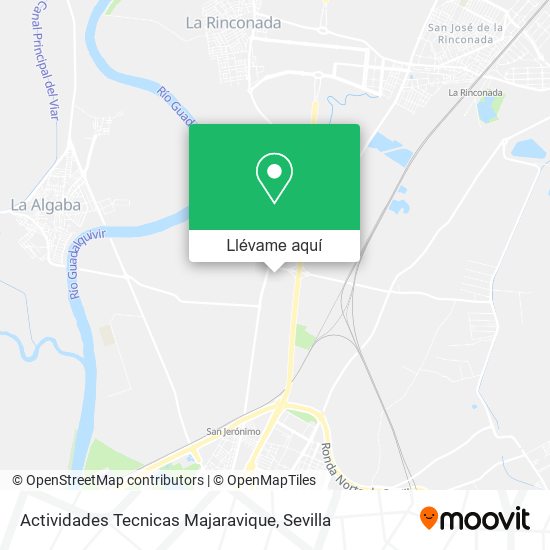 Mapa Actividades Tecnicas Majaravique