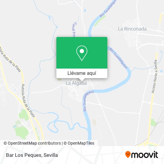 Mapa Bar Los Peques