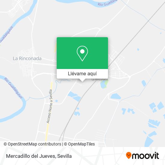Mapa Mercadillo del Jueves
