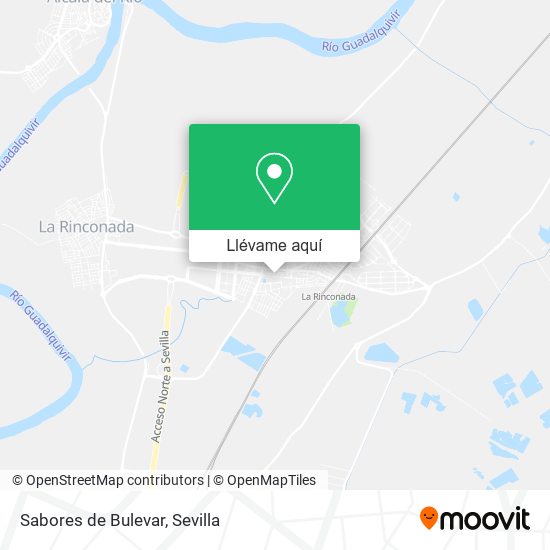 Mapa Sabores de Bulevar