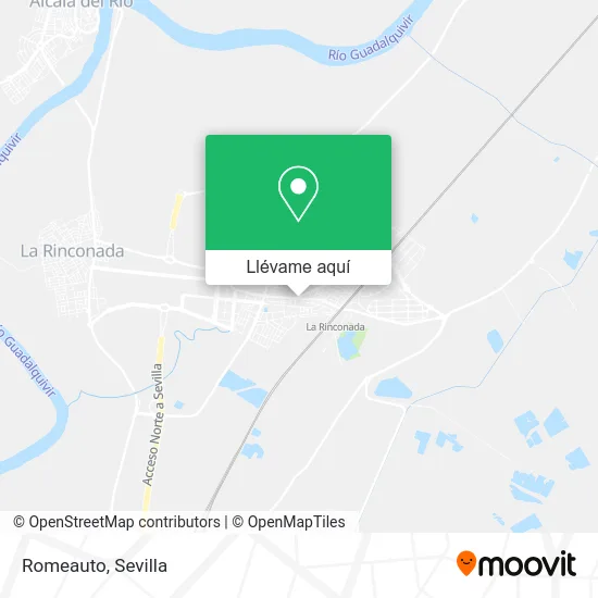 Mapa Romeauto