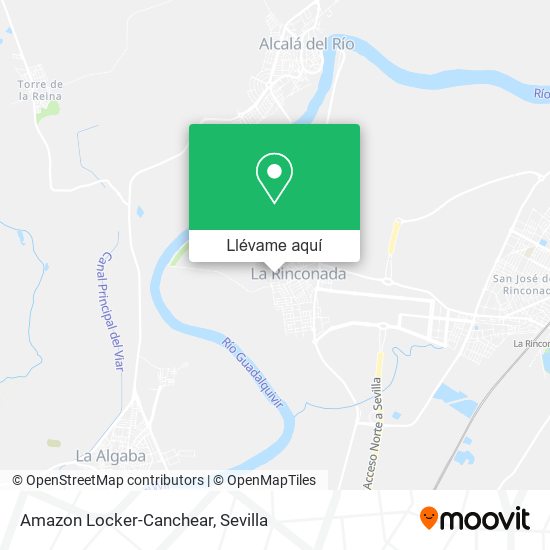 Mapa Amazon Locker-Canchear