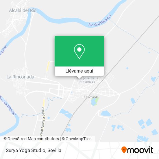 Mapa Surya Yoga Studio