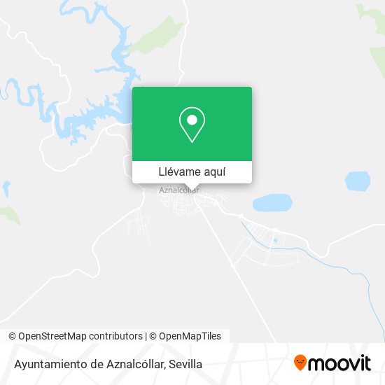 Mapa Ayuntamiento de Aznalcóllar