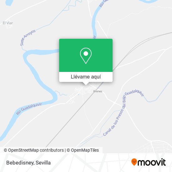 Mapa Bebedisney