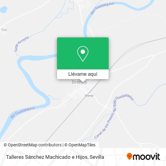 Mapa Talleres Sánchez Machicado e Hijos