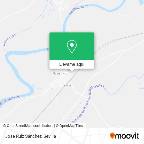 Mapa José Ruiz Sánchez