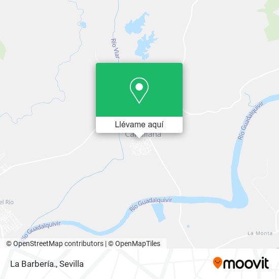 Mapa La Barbería.
