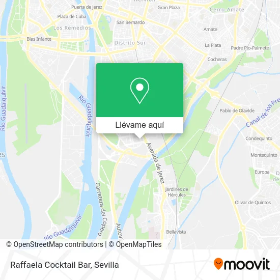 Mapa Raffaela Cocktail Bar