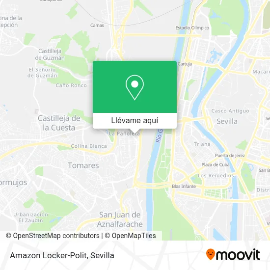 Mapa Amazon Locker-Polit