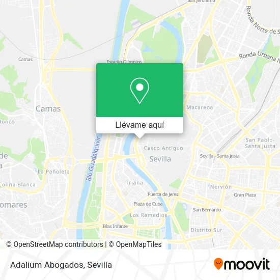 Mapa Adalium Abogados
