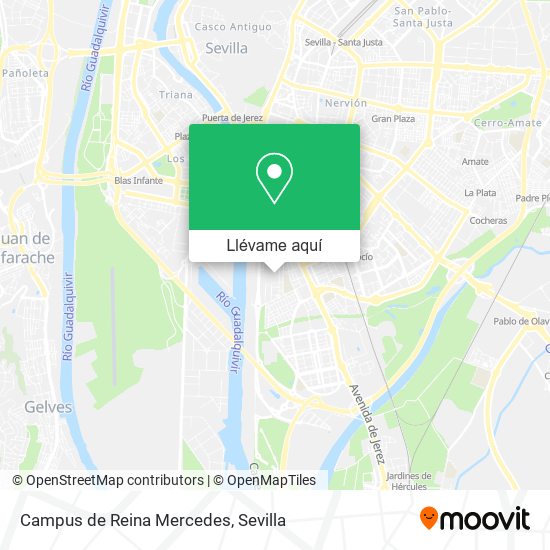Mapa Campus de Reina Mercedes