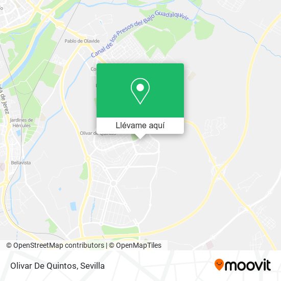 Mapa Olivar De Quintos