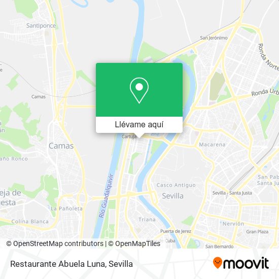 Mapa Restaurante Abuela Luna