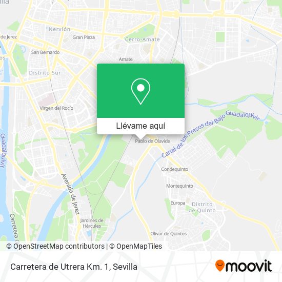 Mapa Carretera de Utrera Km. 1
